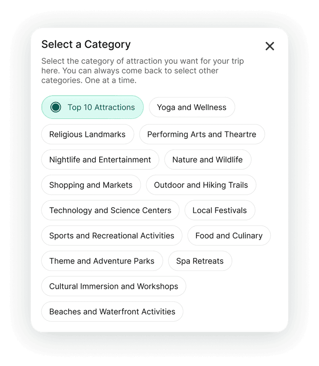 Select Attraction
