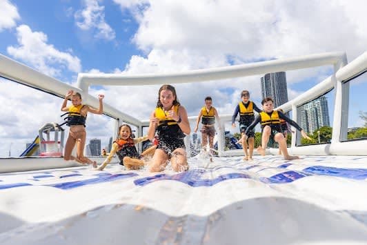 Aquasplash Inflatable Water Park
