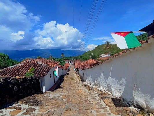 Camino real Barichara a Guane