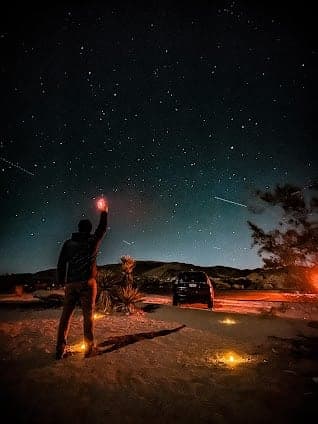 stargazing joshua tree