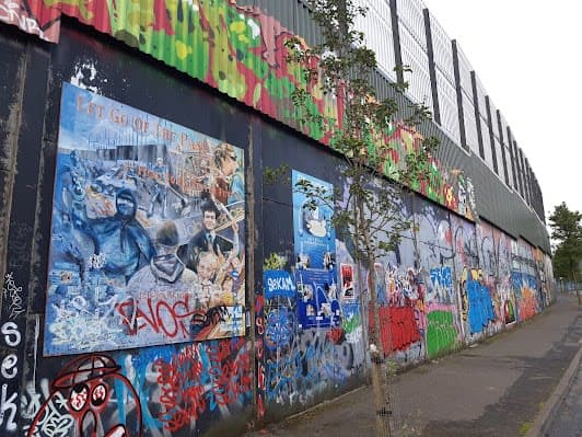 The Belfast Peace Wall