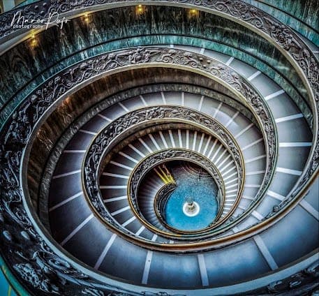 Bramante's Spiral Staircase