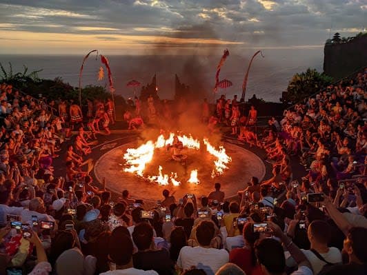 Kecak Fire Dance at Uluwatu