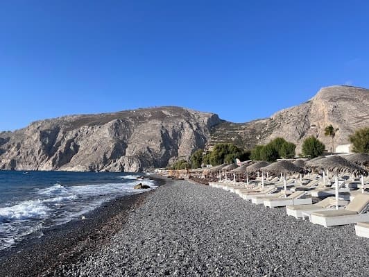 Kamari beach