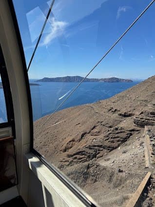 Cable Car Fira Santorini - Teleferik