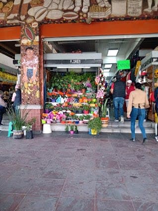 Mercado de flores San Ángel