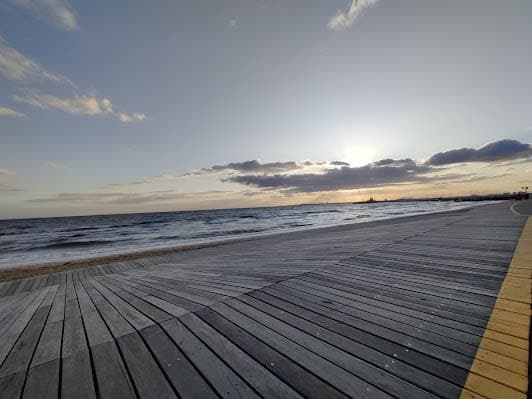St Kilda beach