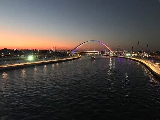 Dubai Water Canal Boardwalk