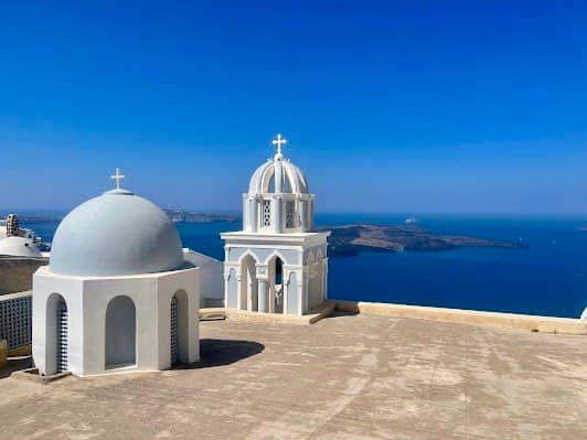 Santorini caldera photo 2