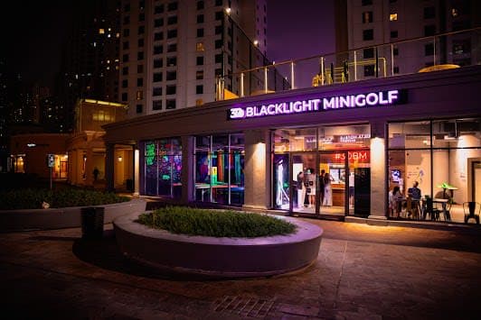 3D Blacklight Minigolf Dubai