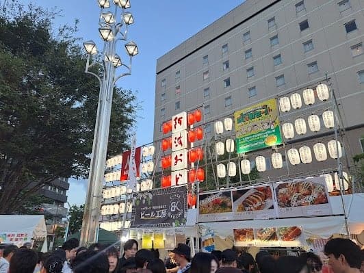 東京高円寺阿波おどり踊り始めの場所
