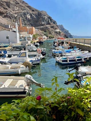 Santorini Old Harbor