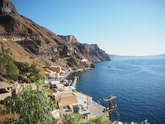 Cable car of Santorini photo 7