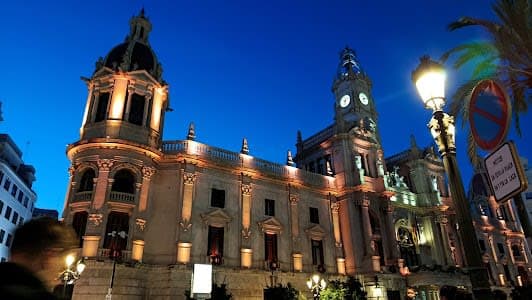 Casco antiguo de Valencia, España