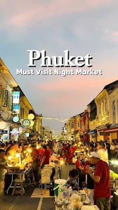 Phuket Old Town Sunday Night Market Walking Street
